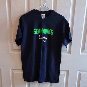 Gildan Seahawks Lady T-Shirt – New – Never Worn – Size Medium